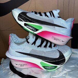 NEW Nike Air Zoom Alphafly Next%3 Glacier Blue Mint FD8315-400 Women Sz 7